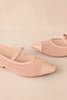 Beige Ballet Mesh Flats