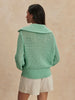 Varley Eloise Zip Through Knit