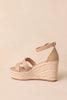 Tahiti Nude Wedges