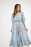 Victoria Dunn Laurel Dress in Mulberry