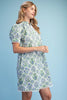 Blue Hydrangea Dress