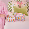 Laura Parks Sumner Pink Small Cosmetic Bag
