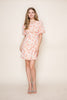 Sweet As A Peach Jacquard Dress