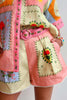 Precious Patchwork Short Set