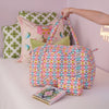 Laura Parks Sumner Pink Small Cosmetic Bag