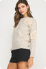 Floral Cream Sweater