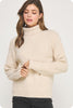 Button Sleeve Sweater