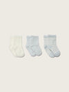 Barefoot Dreams Cozy Chic Lite Infant Socks 3 Pack