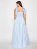 Dreamy Blue Stripe Maxi Dress