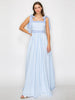 Dreamy Blue Stripe Maxi Dress