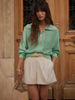 Varley Eloise Zip Through Knit