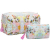 Laura Parks Brooks Avenue Small Cosmetic Bag