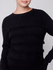 Charlie B Frayed Sweater
