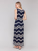 Charlie B Crochet Dress in Navy