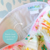 Laura Parks Brooks Avenue Small Cosmetic Bag