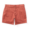 Duck Head 7" Gold School Shorts in Faded Red