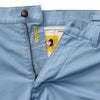 Duckhead 7 Inch Gold School Chino Short in Chambray Blue
