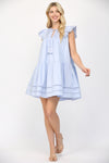 Eyelet Tassel Dress