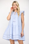 Eyelet Tassel Dress