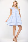 Eyelet Tassel Dress