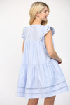 Eyelet Tassel Dress