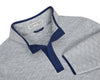 Holderness & Bourne Sullivan Pullover in Heathered Gray and Navy