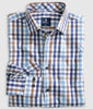 Johnnie-O Dartmouth Sport Shirt in Laguna Blue