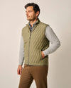 Johnnie-O Belfry Vest in Rosemary