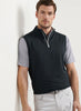 Peter Millar Galway Stretch Loop Terry Quarter-Zip Vest