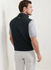 Peter Millar Galway Stretch Loop Terry Quarter-Zip Vest