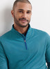 Peter Millar Perth Birdseye Performance Quarter-Zip