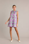 Prosperina Violet Blooms Dress
