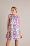 Prosperina Violet Blooms Dress