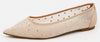 Ballet Beige Diamond Flats