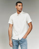 7 Diamonds Bradgurst Linen Short Sleeve Shirt in Tan