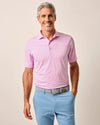 Johnnie O Michael Striped Jersey Performance Polo
