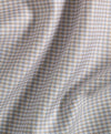 David Donahue Trim Sky & Dune Twill Check Dress Shirt