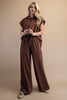 Falling Leaves Set, Brown Pants