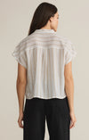 Z Supply Parallel Striped Linen Top