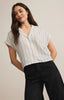 Z Supply Parallel Striped Linen Top