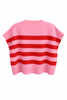Sunset Stripe Sweater Top