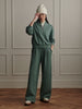 Varley The Extra Wide Leg Pant in Dark Forest