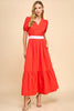 Red Maxi Dress