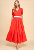 Red Maxi Dress