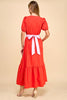 Red Maxi Dress