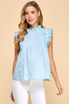 Baby Blue Top