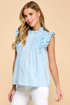 Baby Blue Top