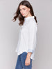 Charlie B Linen Blend Drop Shoulder Shirt