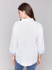 Charlie B Linen Blend Drop Shoulder Shirt