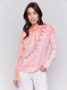 Charlie B Reverse Print Hoodie Sweater